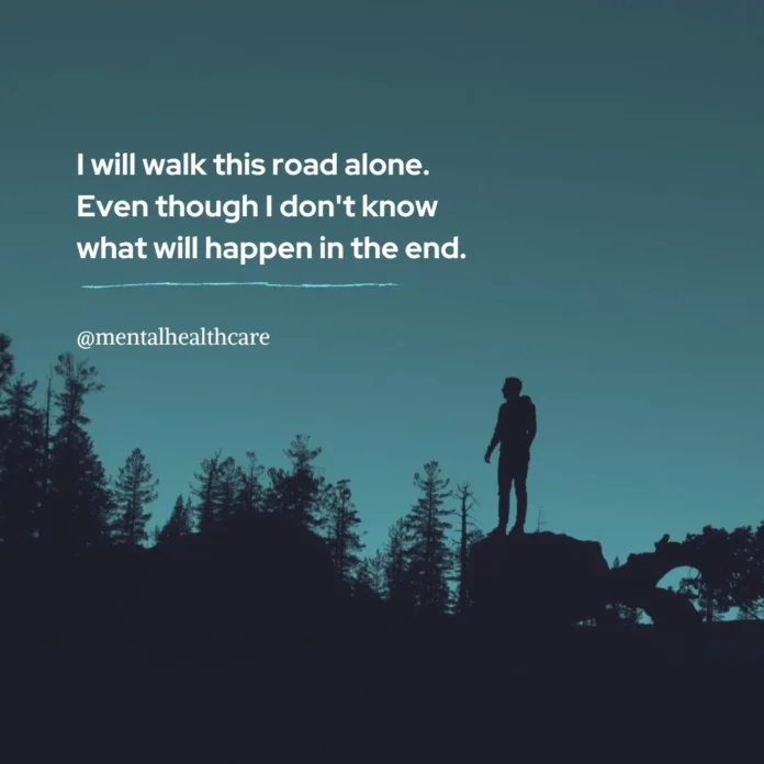 Uncertain solitary journey